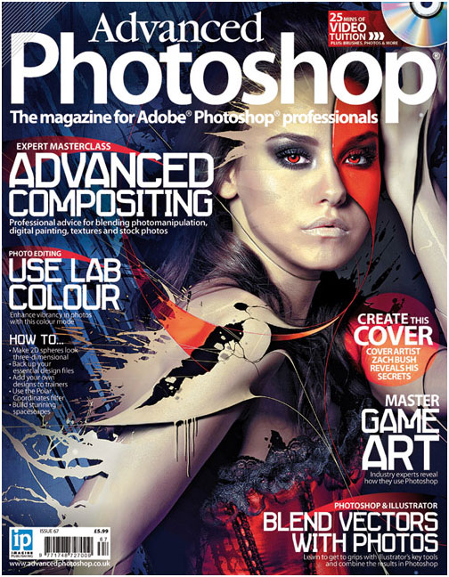Coleção de capas de vistas de design de várias revistas famosas como Digital arts, Computer Arts e etc. (31)