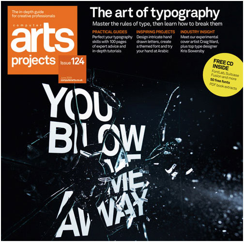 Coleção de capas de vistas de design de várias revistas famosas como Digital arts, Computer Arts e etc. (17)
