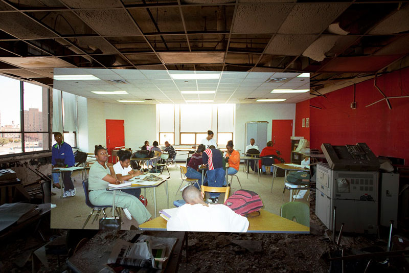 Cass Tech – Now and Then, projeto de fotografia criado para a conscientização da população de Detroit, estados Unidos. (4)