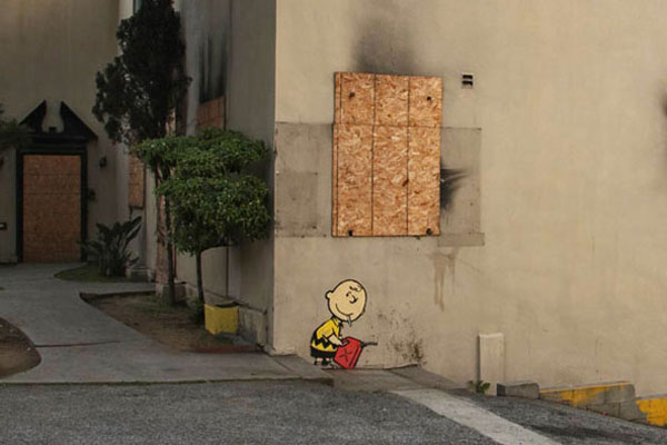 Banksy e sua arte urbana que é a polêmica do mundo moderno (2)