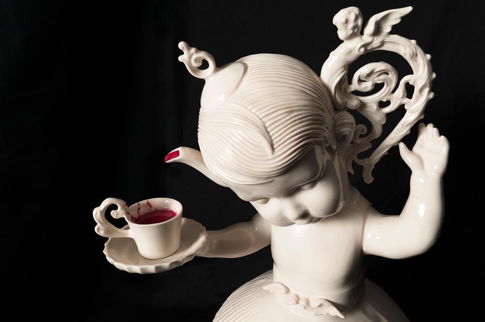 Esculturas pertubadoras e macabras de Maria Rubinke, artesanato e arte em porcelana, inspire-se - blog de design bons tutoriais (12)