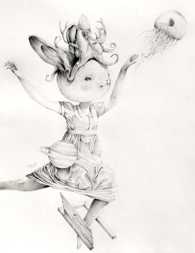 A arte criativa e ao mesmo tempo uam arte pop e surrealista de Roby Dwi Antono, confira mais no site de design bons tutoriais (5)