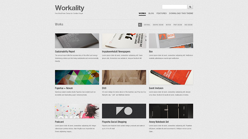 Temas de WordPress para todos os gostos, feitos para você customizar e criar seu portfólio com um design inovador (2)