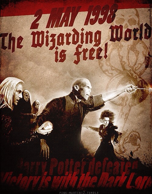 Cartazes criativos de personagens do filme Harry Potter foragidos (8)