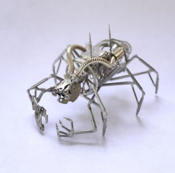 Incríveis insetos feitos com peças de relógios antigos (3)