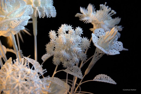 Flores criativas impressas em impressoras 3D (15)