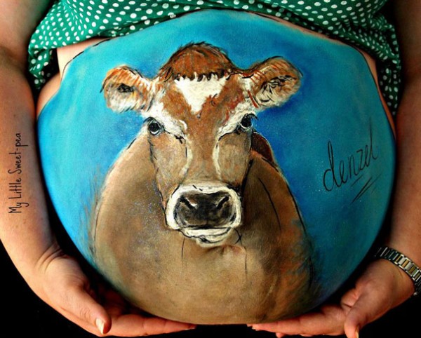Desenhos criativos feitos em grávidas (17)