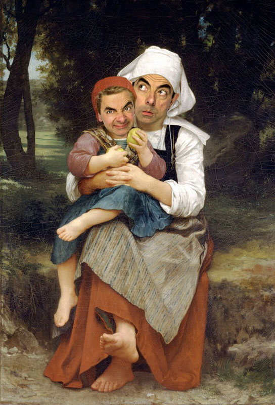Mr. Bean virou obra de arte dos mais famosos artistas (11)