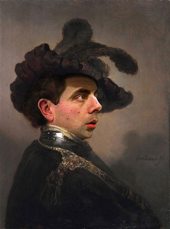 Mr. Bean virou obra de arte dos mais famosos artistas (4)